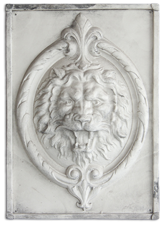 Bas-relief: Lion